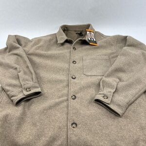 Banana Republic Tan Outerwear Shirt Jacket